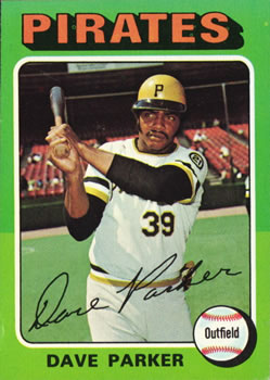 1975 Topps Baseball Cards      029      Dave Parker